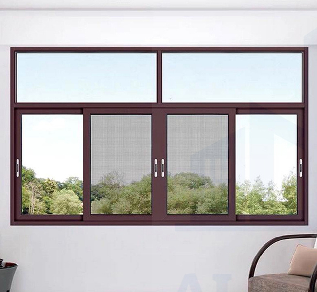 120 Series Thermal Break Sliding Window With Screen